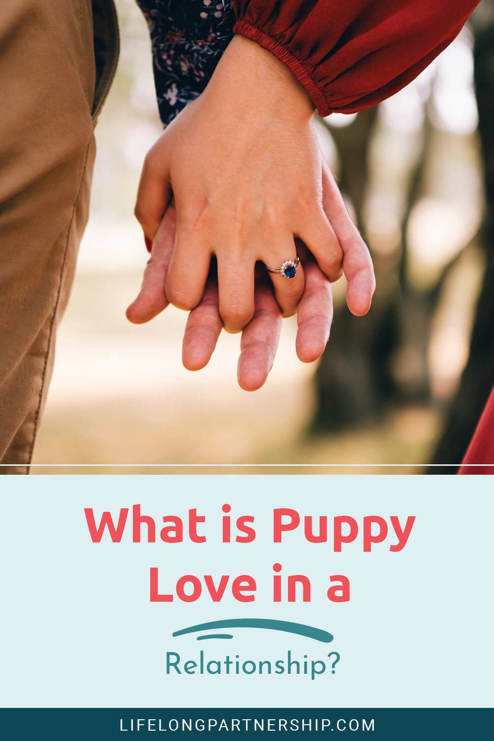 Couple holding their hands - What is Puppy Love in a Relationship?